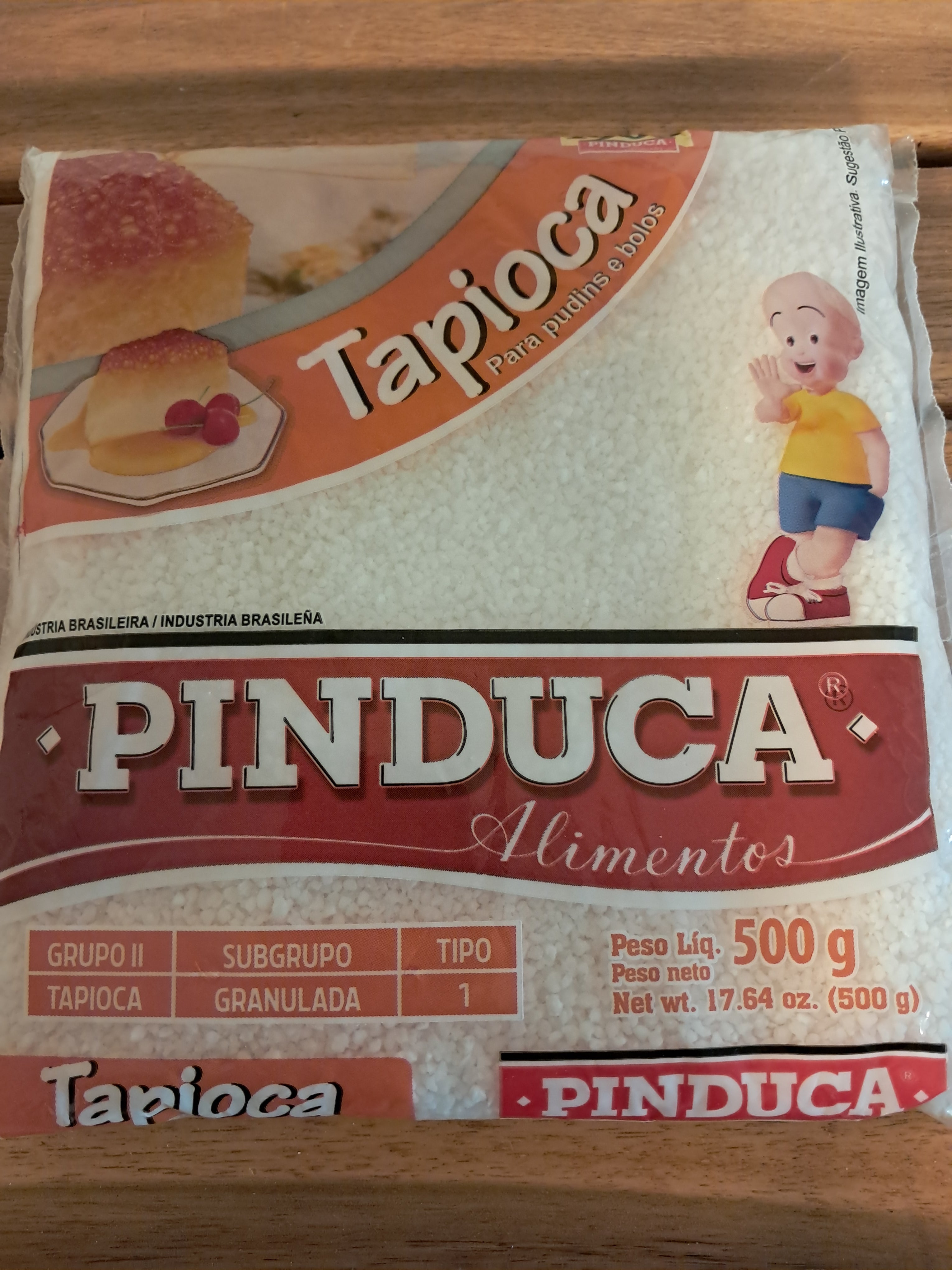 Granulated cassava starch (Granulated Tapioca) - PINDUCA - 500g