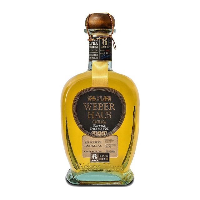 Cachaça Artisanale Extra Premium (Cachaça Extra Premium 6 ans) - WEBER HAUS - 700ml