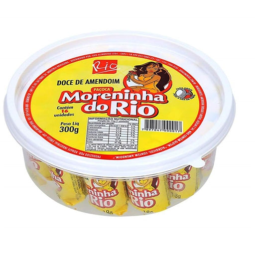 Douceur en poudre de cacahuète en forme de bouchon (Paçoca bouchon) - MORENINHA DO RIO - 300g
