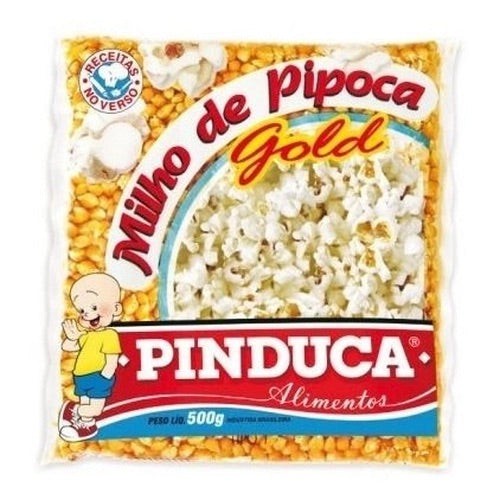 Milho para Pipoca Gold (Maïs pop-corn) - PINDUCA - 500g - Mon Petit Brésil